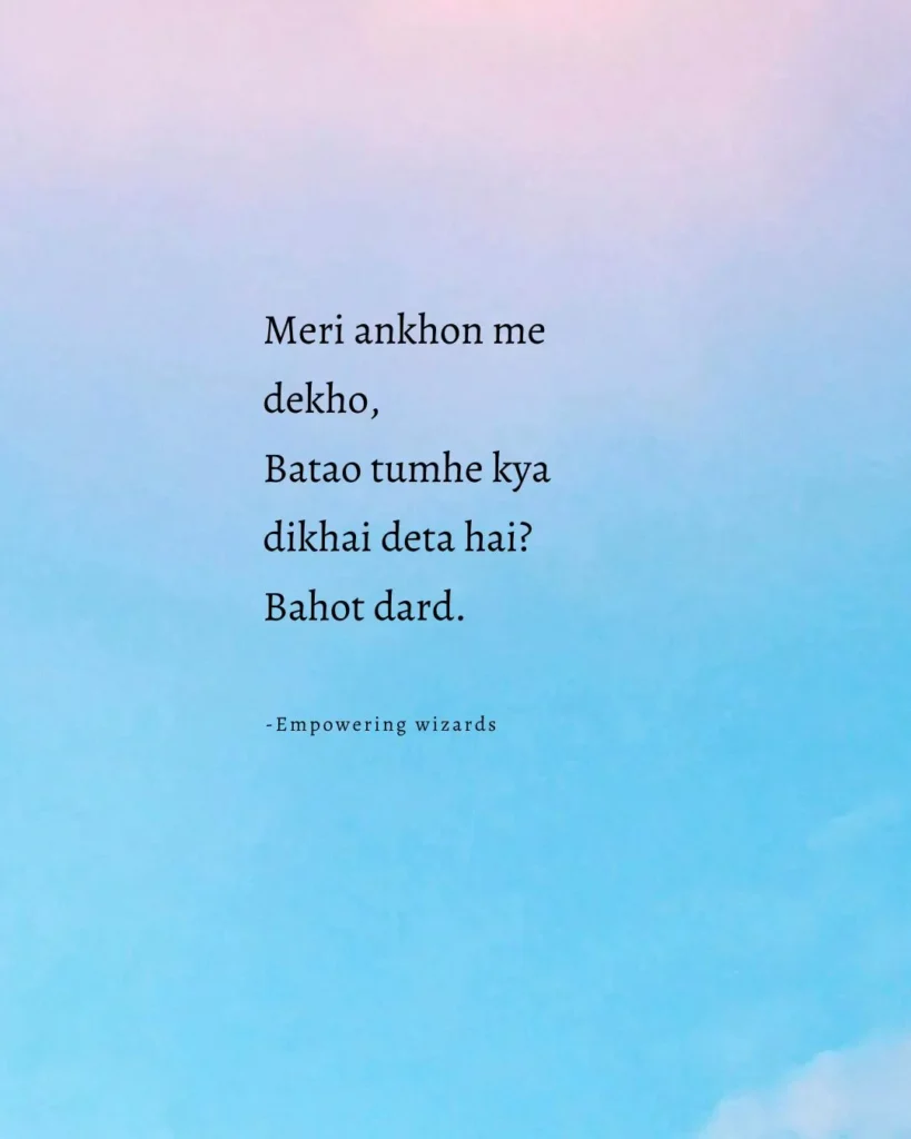 2 line zindagi shayari in english