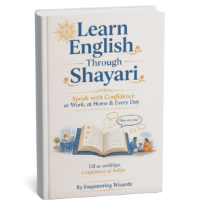 Learn English Through Shayari Book Image by Empowering Wizards